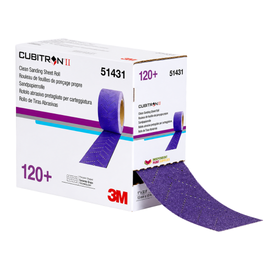 3M Cubitron II HookIt 737U 70MM x 12M Sanding Strips Roll