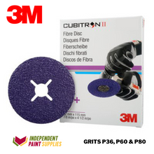 Load image into Gallery viewer, 3M Cubitron II 786C 115mm (4.5") Fibre Discs