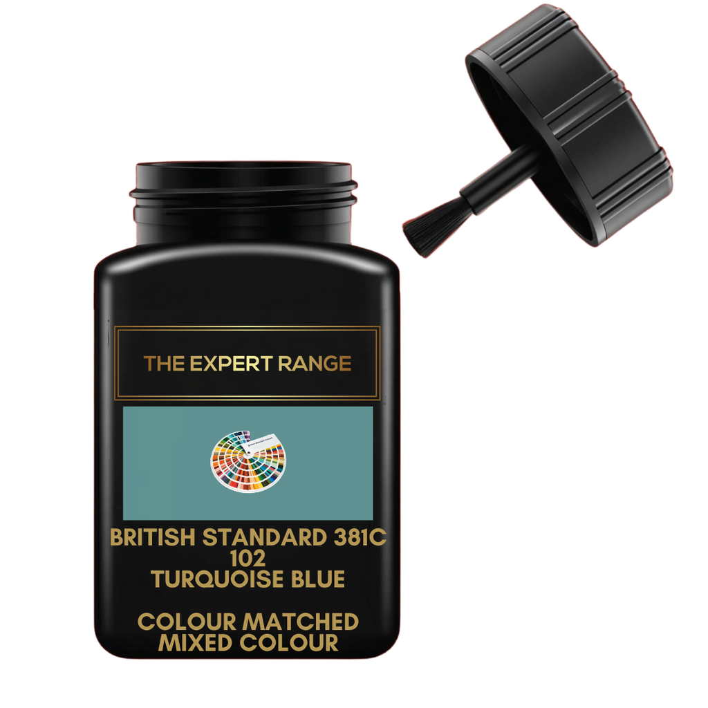 British Standard BS 381C 102 Turquoise Blue