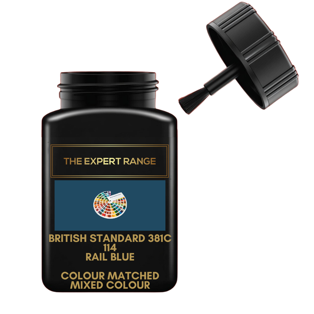 British Standard BS 381C 114 Rail Blue