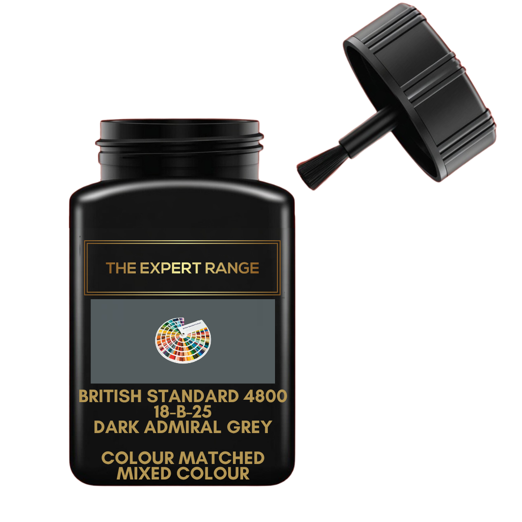 British Standard BS 4800 18-B-25 Dark Admiral Grey