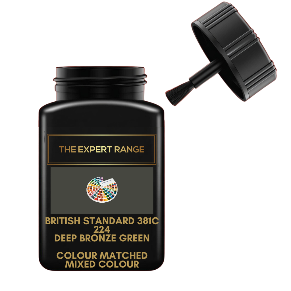 British Standard BS 381C 224 Deep Bronze Green