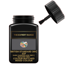 Load image into Gallery viewer, British Standard BS 381C 629 Dark Camouflage Grey / Quacker Grey