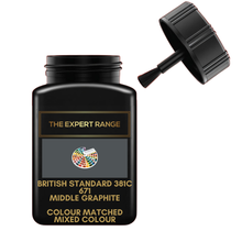 Load image into Gallery viewer, British Standard BS 381C 671 Middle Graphite