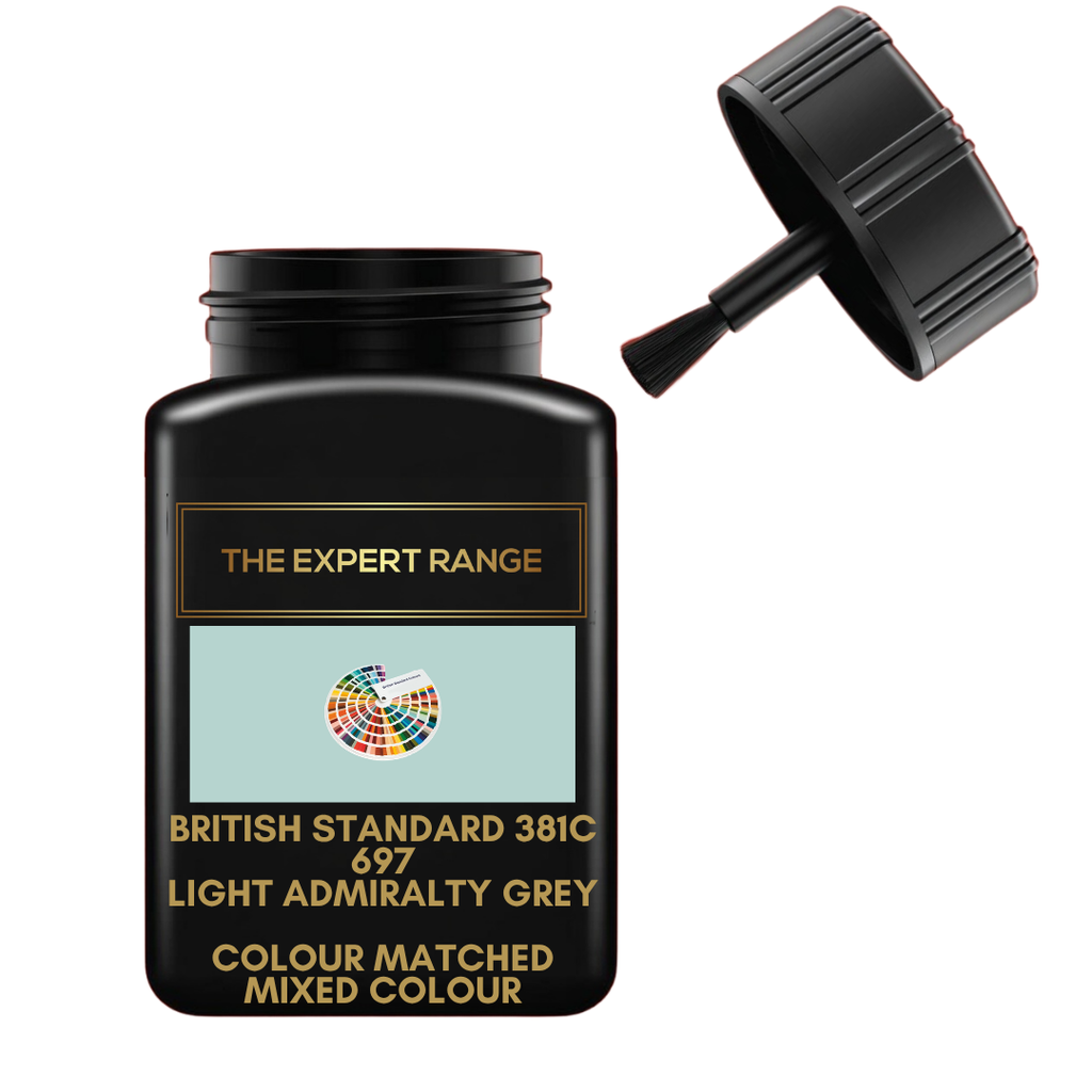 British Standard BS 381C 697 Light Admiraly Grey