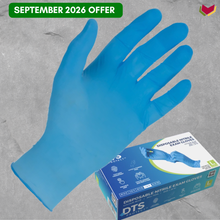 Load image into Gallery viewer, DTS Blue Nitrile Gloves Offer