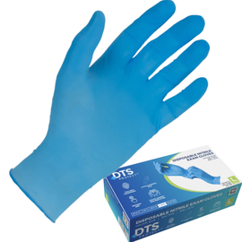 DTS Blue Nitrile Gloves