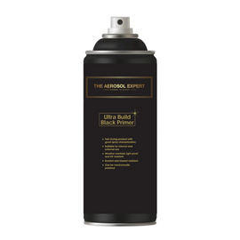 The Expert Range Ultra Build Black Primer Aerosol