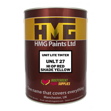 Load image into Gallery viewer, HMG Paint Unit Lite UNLT27 Hi Op Red Shade Yellow Tinter