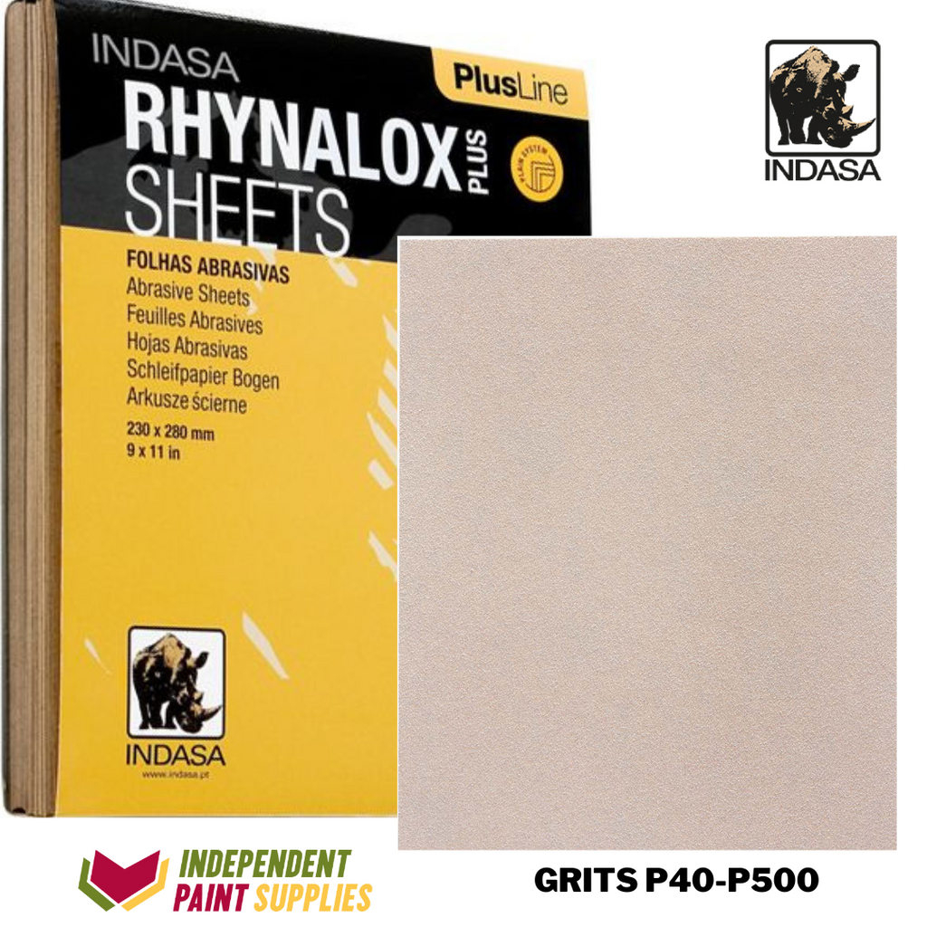 Indasa Rhynalox Plusline Sanding Sheets