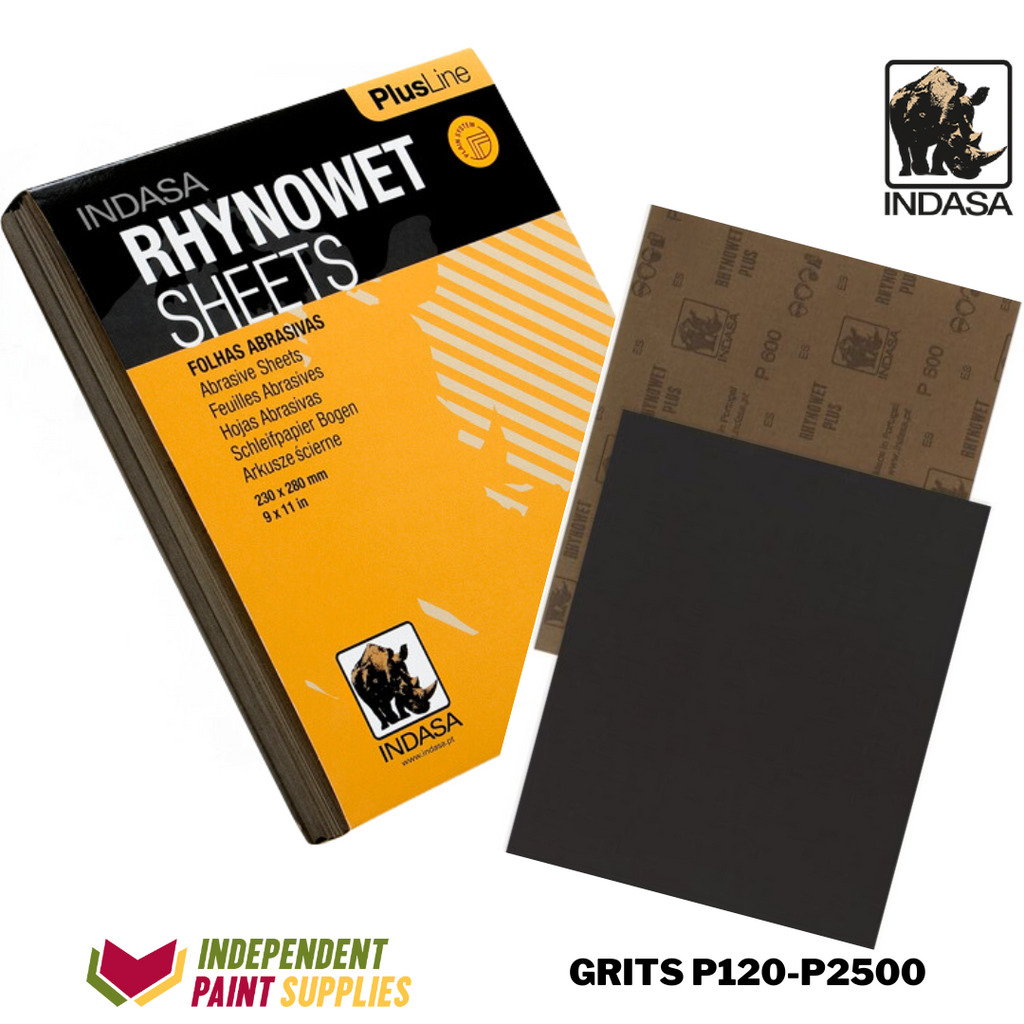 Indasa Rhynowet Wet & Dry Sanding Sheets