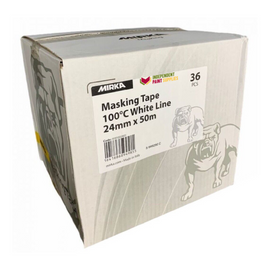 Mirka White Line Masking Tape
