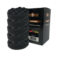 Load image into Gallery viewer, Roar 3" Black Waffle Foam Pads