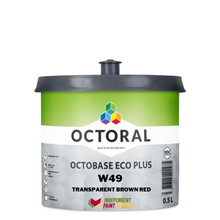 Load image into Gallery viewer, Octoral Octobase Eco Plus W49 Transparent Brown Red Tinter
